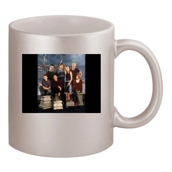 Buffy the Vampire Slayer 11oz Metallic Silver Mug