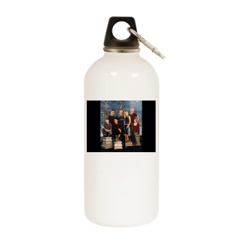 Buffy the Vampire Slayer White Water Bottle With Carabiner