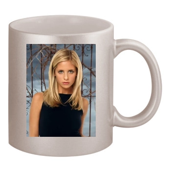 Buffy the Vampire Slayer 11oz Metallic Silver Mug