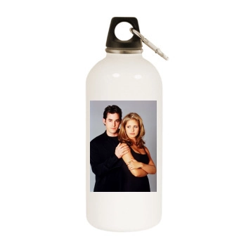 Buffy the Vampire Slayer White Water Bottle With Carabiner