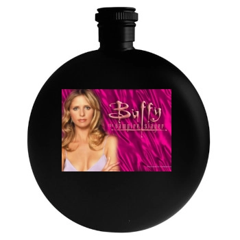 Buffy the Vampire Slayer Round Flask