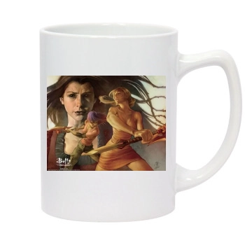 Buffy the Vampire Slayer 14oz White Statesman Mug