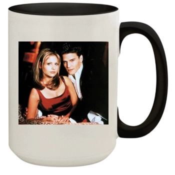 Buffy the Vampire Slayer 15oz Colored Inner & Handle Mug