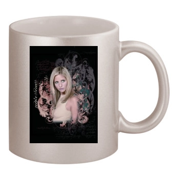 Buffy the Vampire Slayer 11oz Metallic Silver Mug