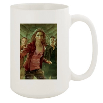 Buffy the Vampire Slayer 15oz White Mug