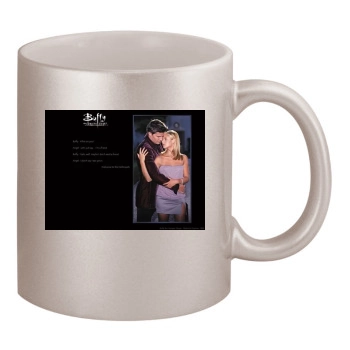 Buffy the Vampire Slayer 11oz Metallic Silver Mug