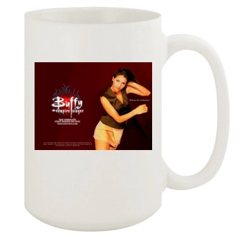 Buffy the Vampire Slayer 15oz White Mug