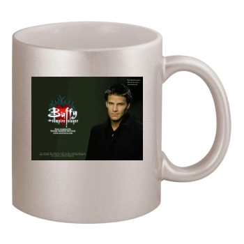 Buffy the Vampire Slayer 11oz Metallic Silver Mug