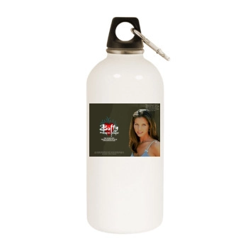 Buffy the Vampire Slayer White Water Bottle With Carabiner