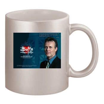 Buffy the Vampire Slayer 11oz Metallic Silver Mug