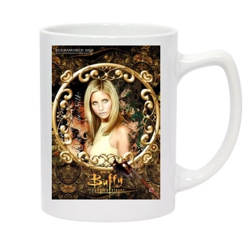 Buffy the Vampire Slayer 14oz White Statesman Mug