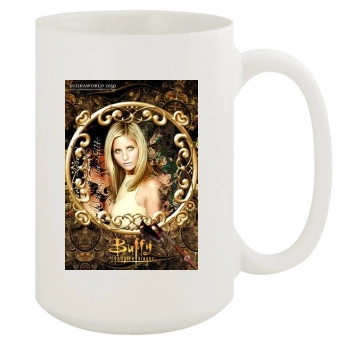 Buffy the Vampire Slayer 15oz White Mug