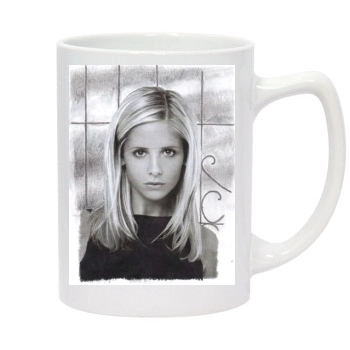 Buffy the Vampire Slayer 14oz White Statesman Mug