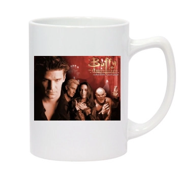 Buffy the Vampire Slayer 14oz White Statesman Mug