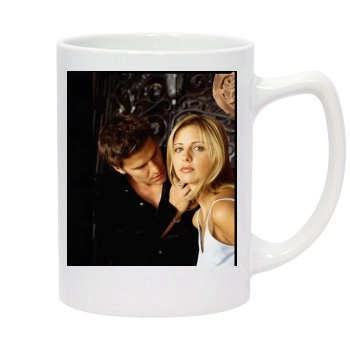 Buffy the Vampire Slayer 14oz White Statesman Mug