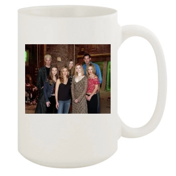 Buffy the Vampire Slayer 15oz White Mug