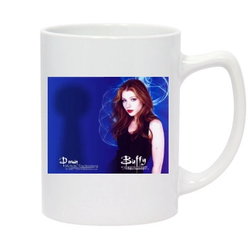 Buffy the Vampire Slayer 14oz White Statesman Mug