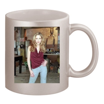 Buffy the Vampire Slayer 11oz Metallic Silver Mug