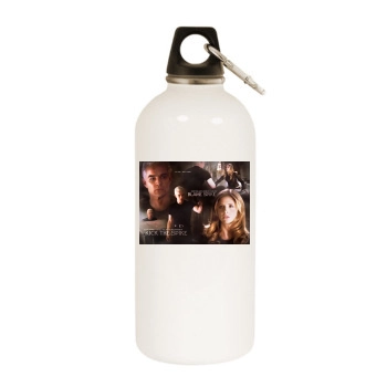 Buffy the Vampire Slayer White Water Bottle With Carabiner