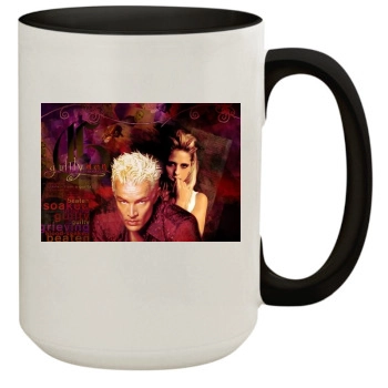 Buffy the Vampire Slayer 15oz Colored Inner & Handle Mug