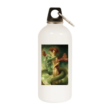 Buffy the Vampire Slayer White Water Bottle With Carabiner