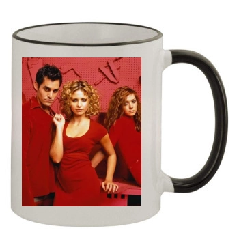 Buffy the Vampire Slayer 11oz Colored Rim & Handle Mug