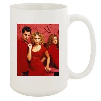 Buffy the Vampire Slayer 15oz White Mug