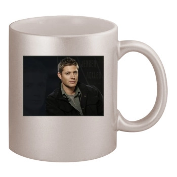 Jensen Ackles 11oz Metallic Silver Mug