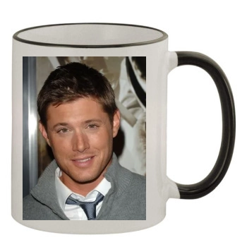 Jensen Ackles 11oz Colored Rim & Handle Mug