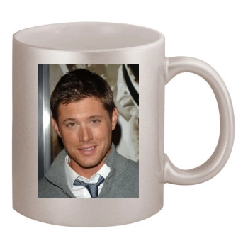 Jensen Ackles 11oz Metallic Silver Mug