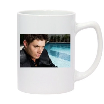 Jensen Ackles 14oz White Statesman Mug