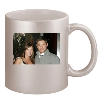 Jensen Ackles 11oz Metallic Silver Mug