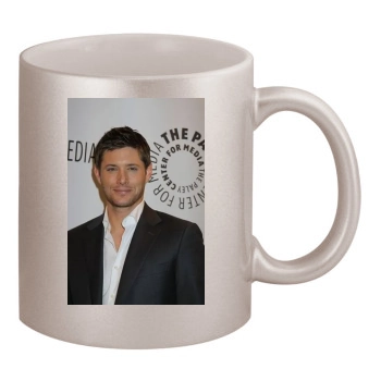 Jensen Ackles 11oz Metallic Silver Mug