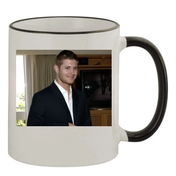 Jensen Ackles 11oz Colored Rim & Handle Mug