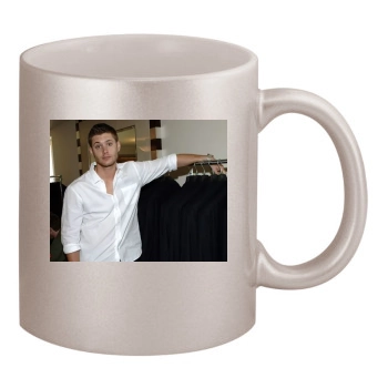 Jensen Ackles 11oz Metallic Silver Mug