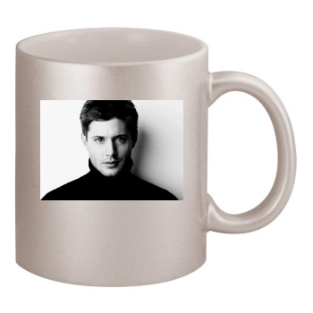 Jensen Ackles 11oz Metallic Silver Mug