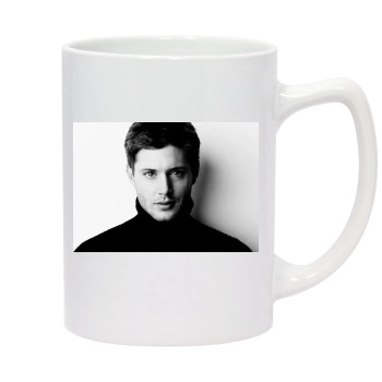 Jensen Ackles 14oz White Statesman Mug