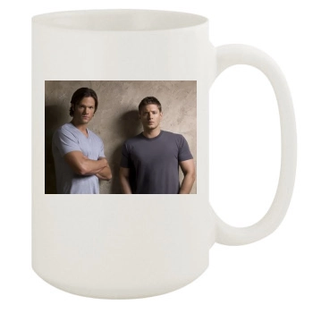 Jensen Ackles 15oz White Mug