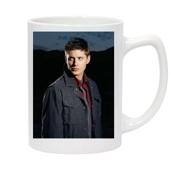 Jensen Ackles 14oz White Statesman Mug