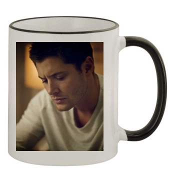 Jensen Ackles 11oz Colored Rim & Handle Mug