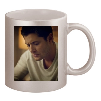 Jensen Ackles 11oz Metallic Silver Mug