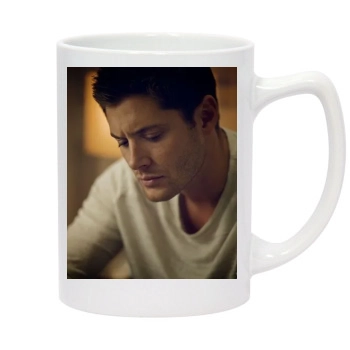 Jensen Ackles 14oz White Statesman Mug