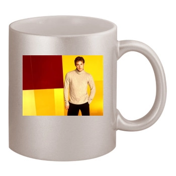 Jensen Ackles 11oz Metallic Silver Mug