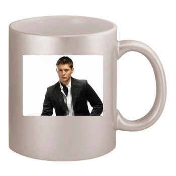 Jensen Ackles 11oz Metallic Silver Mug