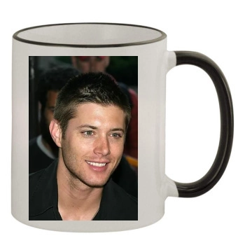 Jensen Ackles 11oz Colored Rim & Handle Mug