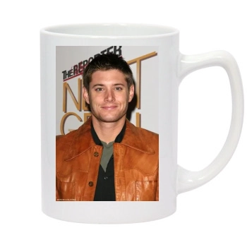 Jensen Ackles 14oz White Statesman Mug