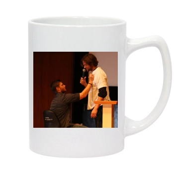 Jensen Ackles 14oz White Statesman Mug