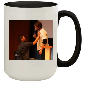 Jensen Ackles 15oz Colored Inner & Handle Mug