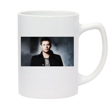 Jensen Ackles 14oz White Statesman Mug