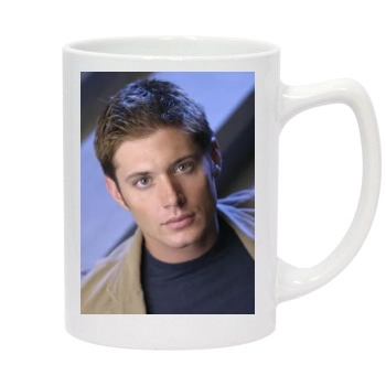 Jensen Ackles 14oz White Statesman Mug